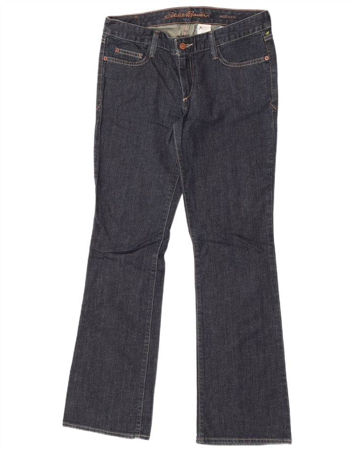 Jeansy damskie Eddie Bauer Modern Bootcut US 6 Medium W32 L31 Granatowe