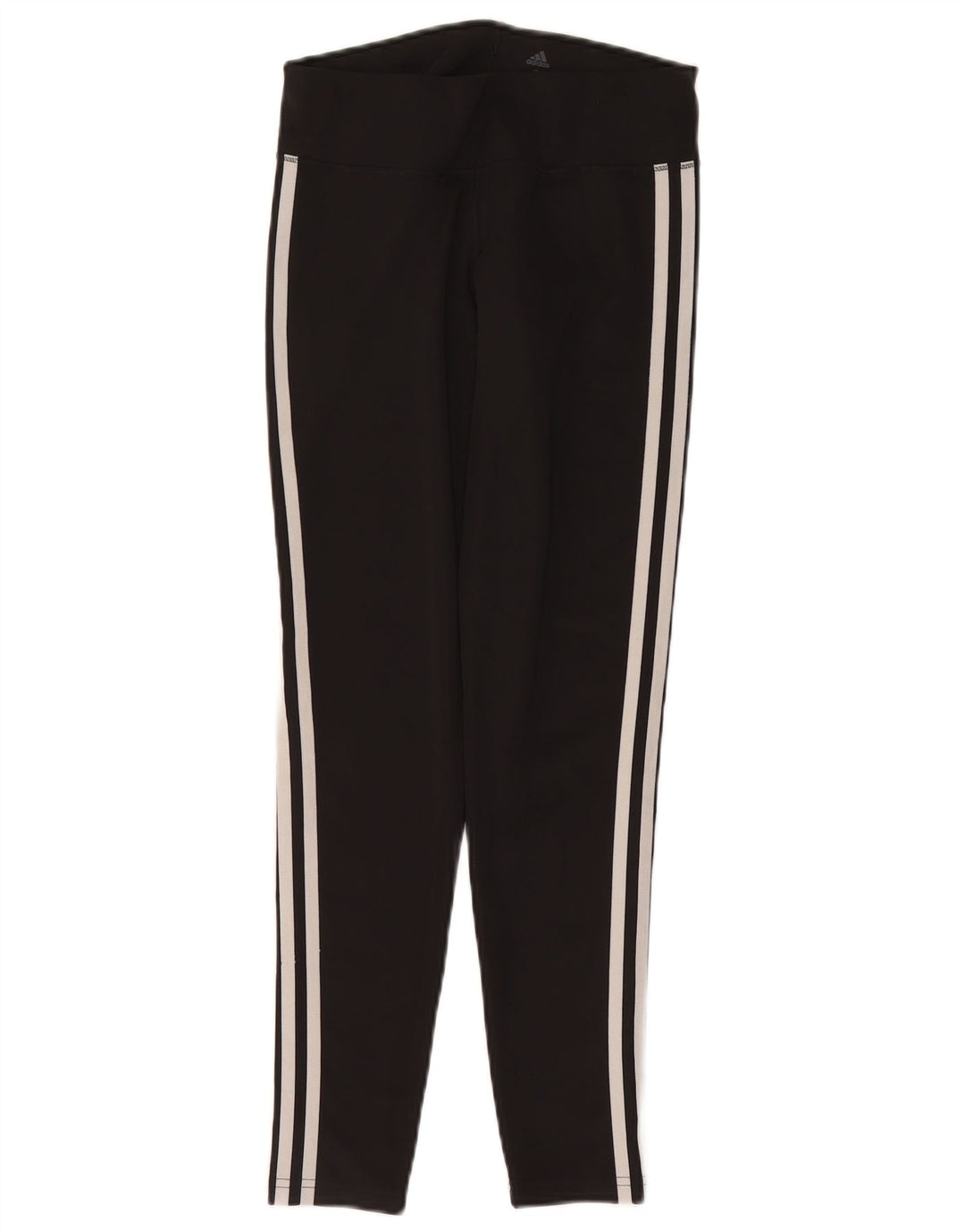 Damskie legginsy Adidas Climalite UK 8/10, małe, czarne, poliestrowe