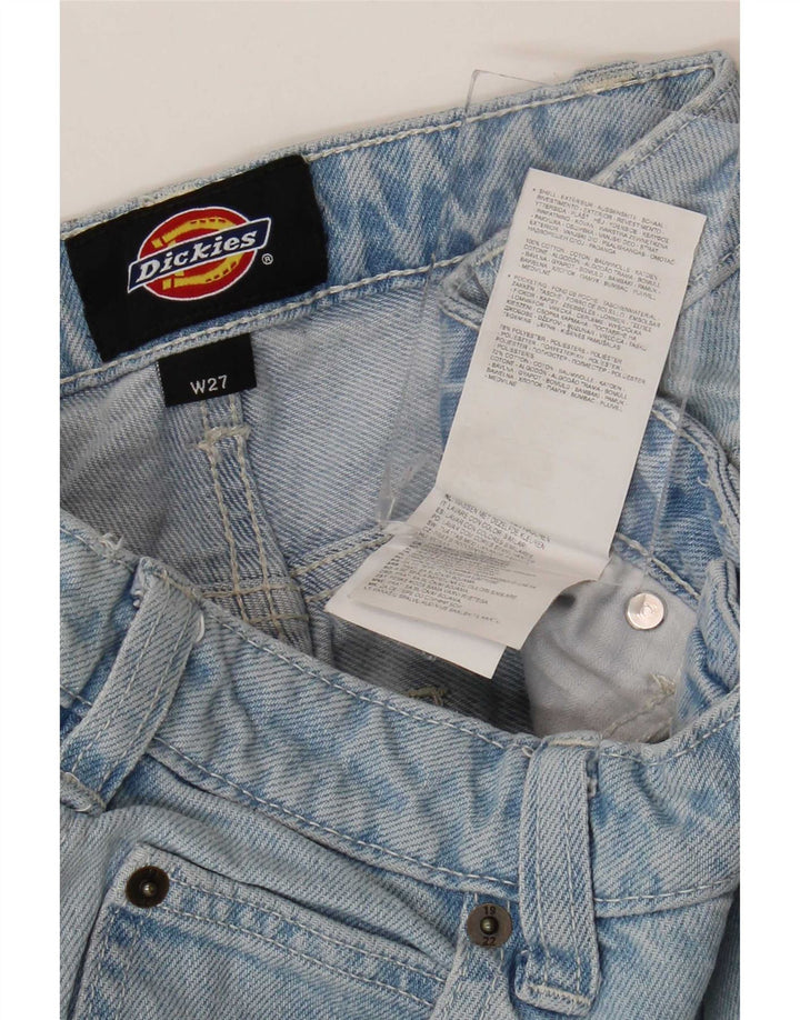 Damskie jeansy Dickies Cargo Tapered W27 L28 Niebieskie bawełniane
