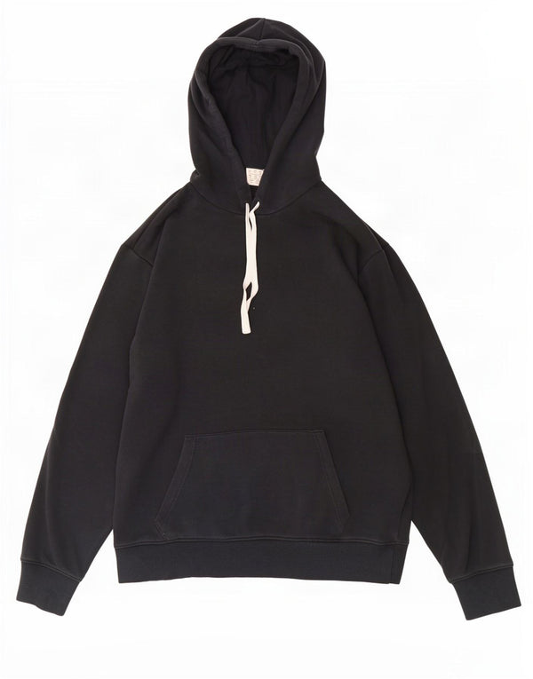 Męski sweter z kapturem New Balance, duży, czarny, bawełniany