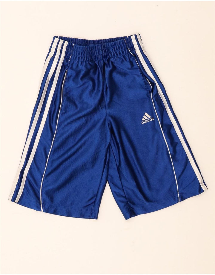 Chłopięce spodenki sportowe Adidas 7-8 lat XS Niebieski poliester