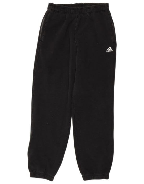 Damskie spodnie dresowe Adidas Joggers UK 14 Średnie czarne bawełniane