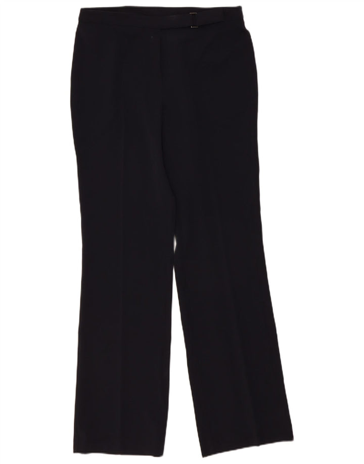 Damskie spodnie garniturowe Marks & Spencer UK 12 Medium W32 L32 Granatowe