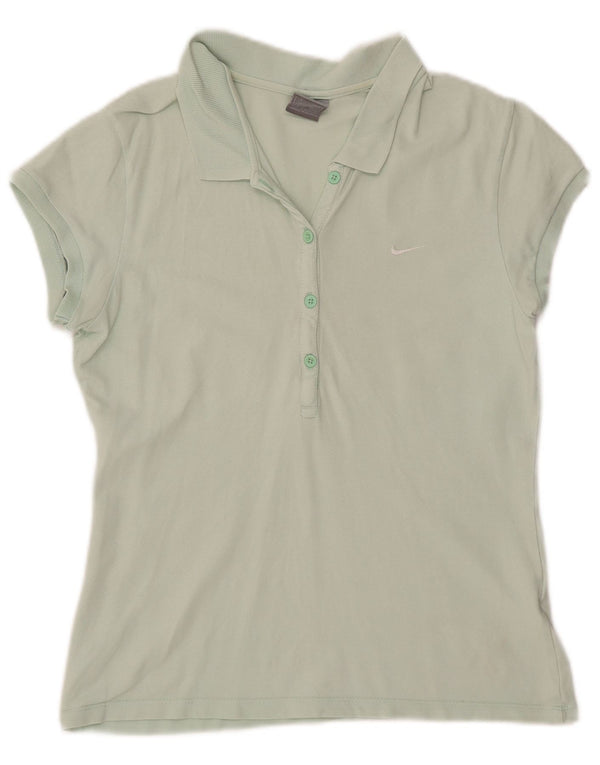 Damska koszulka polo Nike UK 18 XL, zielona bawełna