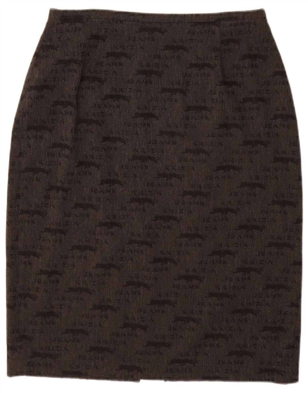 Damska spódnica ołówkowa KRIZIA JEANS UK 12 Medium W28 szara