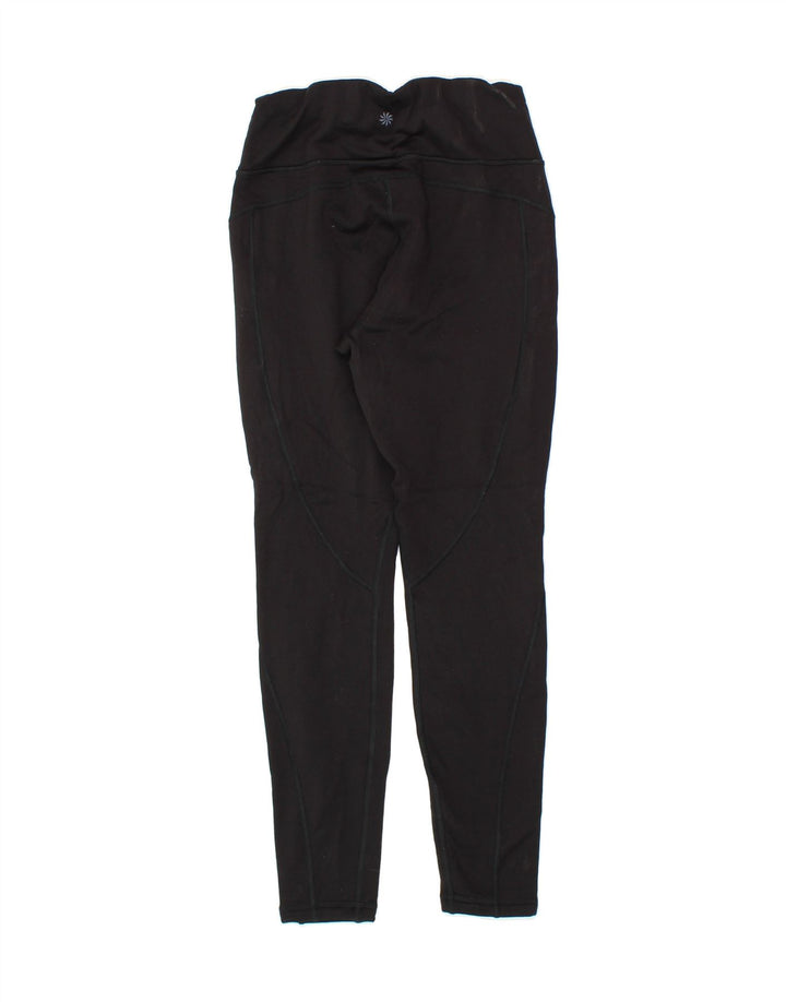 ATHLETA Womens Tracksuit Trousers UK 14 Medium Black Polyester Vintage Athleta and Second-Hand Athleta from Messina Hembry 