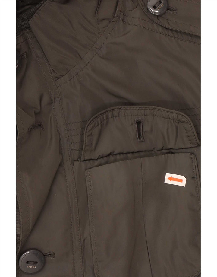 Męska kurtka wojskowa Tommy Hilfiger UK 38, średni khaki, poliester
