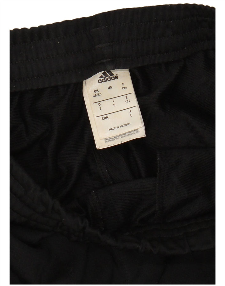 Męskie spodnie dresowe ADIDAS UK 38/40 w kolorze średniej czerni