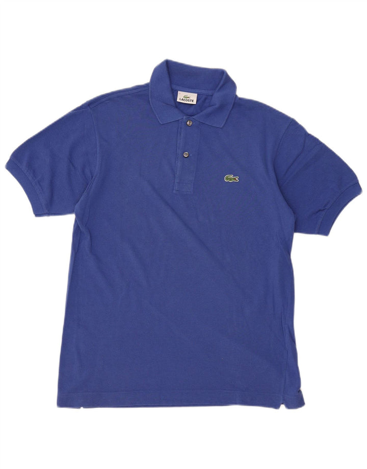Męska koszulka polo Lacoste, rozmiar 3, mała, niebieska, bawełniana