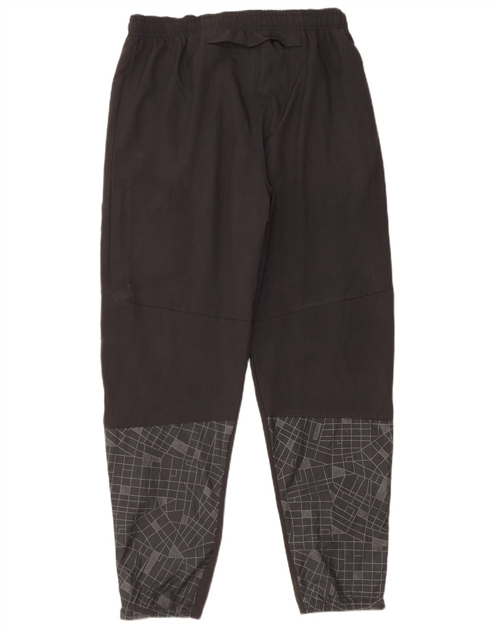 Męskie spodnie dresowe Nike Dri Fit Graphic, średnio czarne, geometryczne