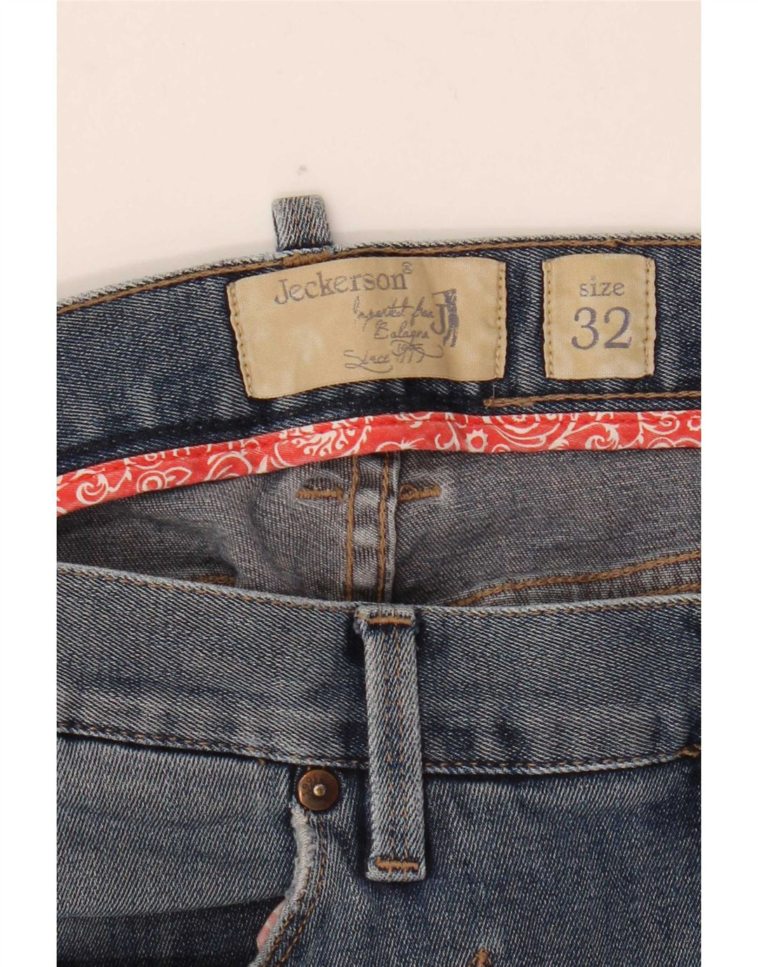 Jeansy damskie Jeckerson W32 L31 Niebieskie bawełniane