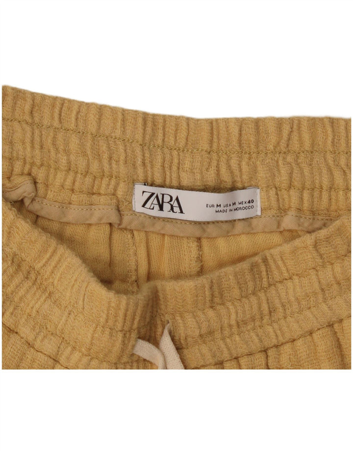 Damskie zwężane spodnie chino Zara, średnie W28 L30, beżowe