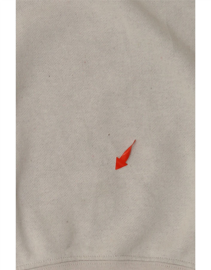 Damska bluza dresowa NIKE Crop Oversize UK 14, średnia szara bawełna