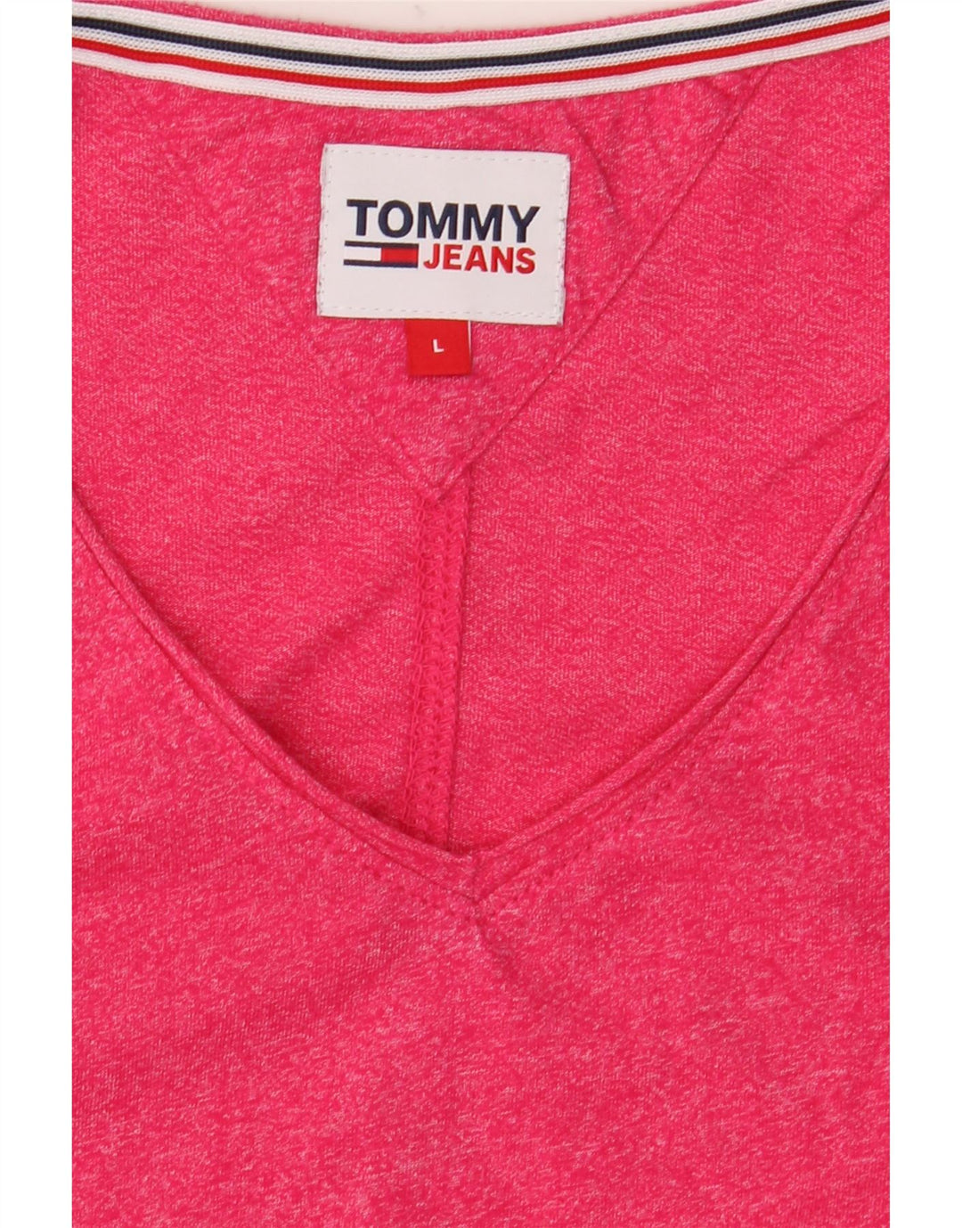 T-shirt męski Tommy Hilfiger, duży, różowy, nakrapiany