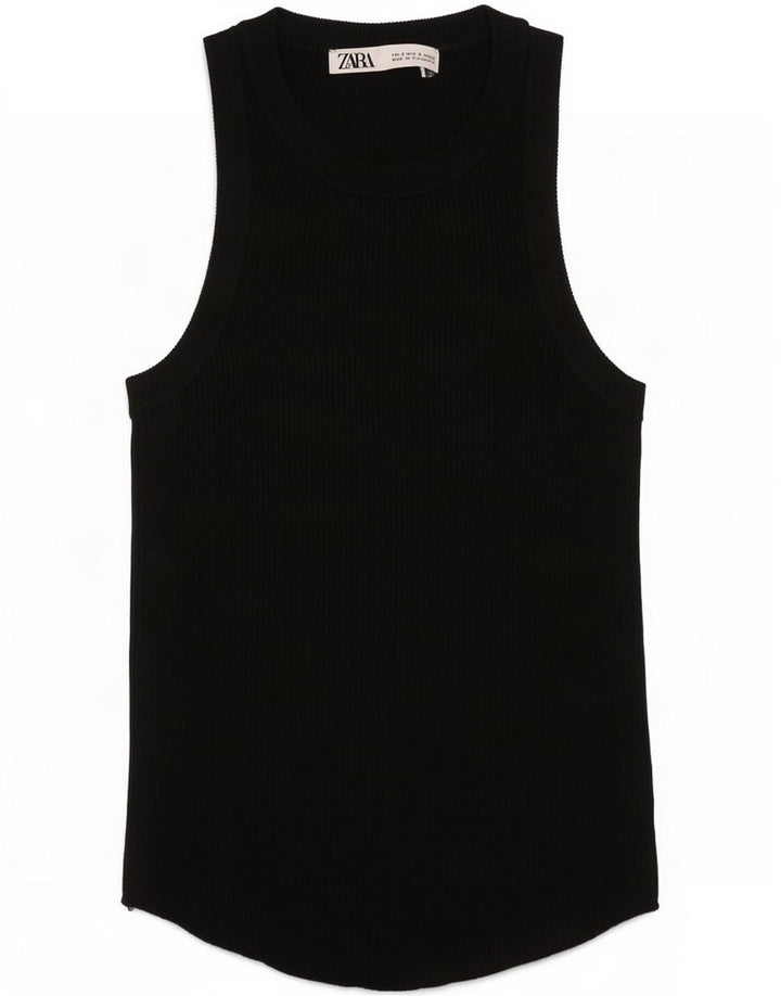 Damska kamizelka Zara Top UK 8 Small Black