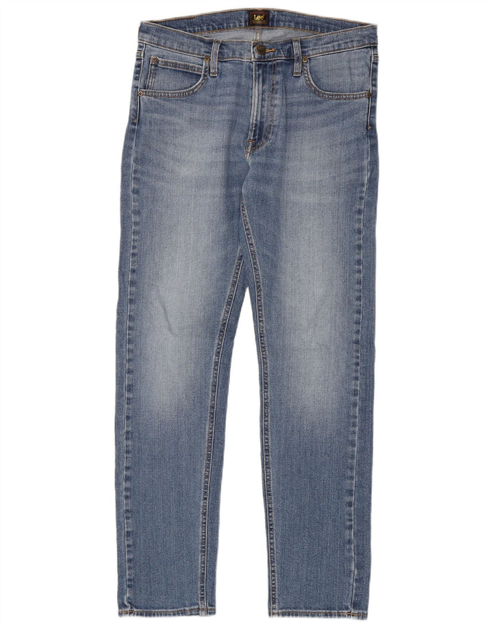 Męskie jeansy Lee Slim W32 L32 Niebieskie bawełniane