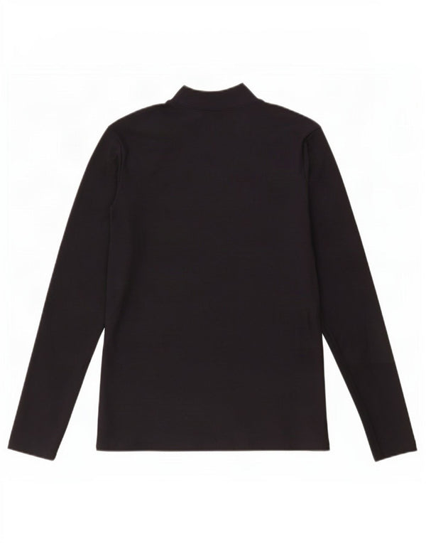 Damski top z długim rękawem Under Armour UK 14, duży, czarny nylon