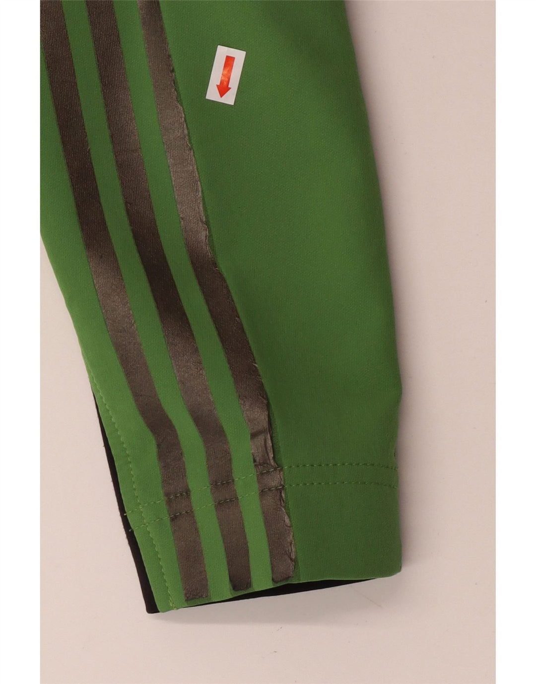 Damska kurtka dresowa adidas Climalite Top Jacket UK 14 Średni zielony poliester