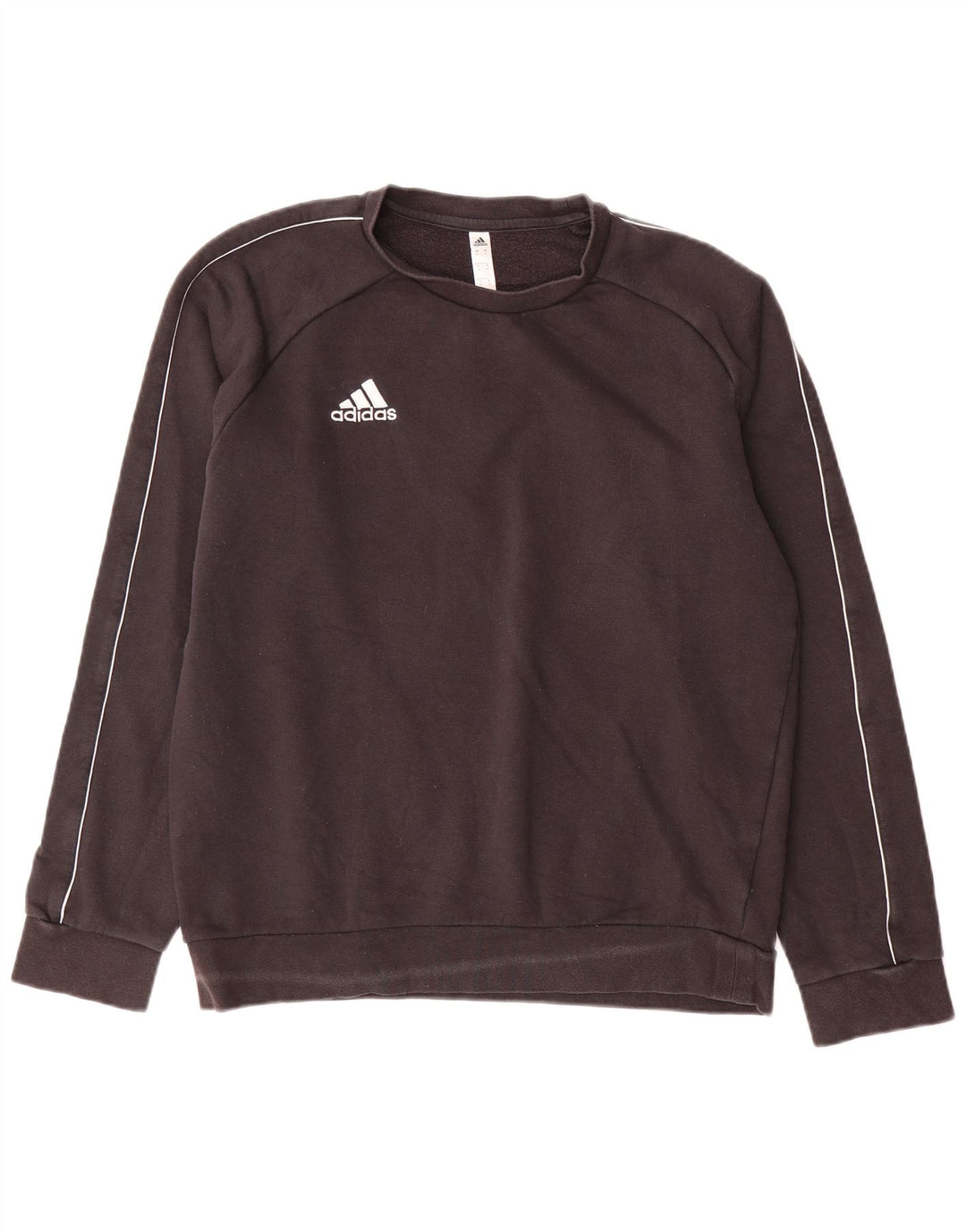 Adidas Męska Bluza Sweter Średni Czarny Bawełna