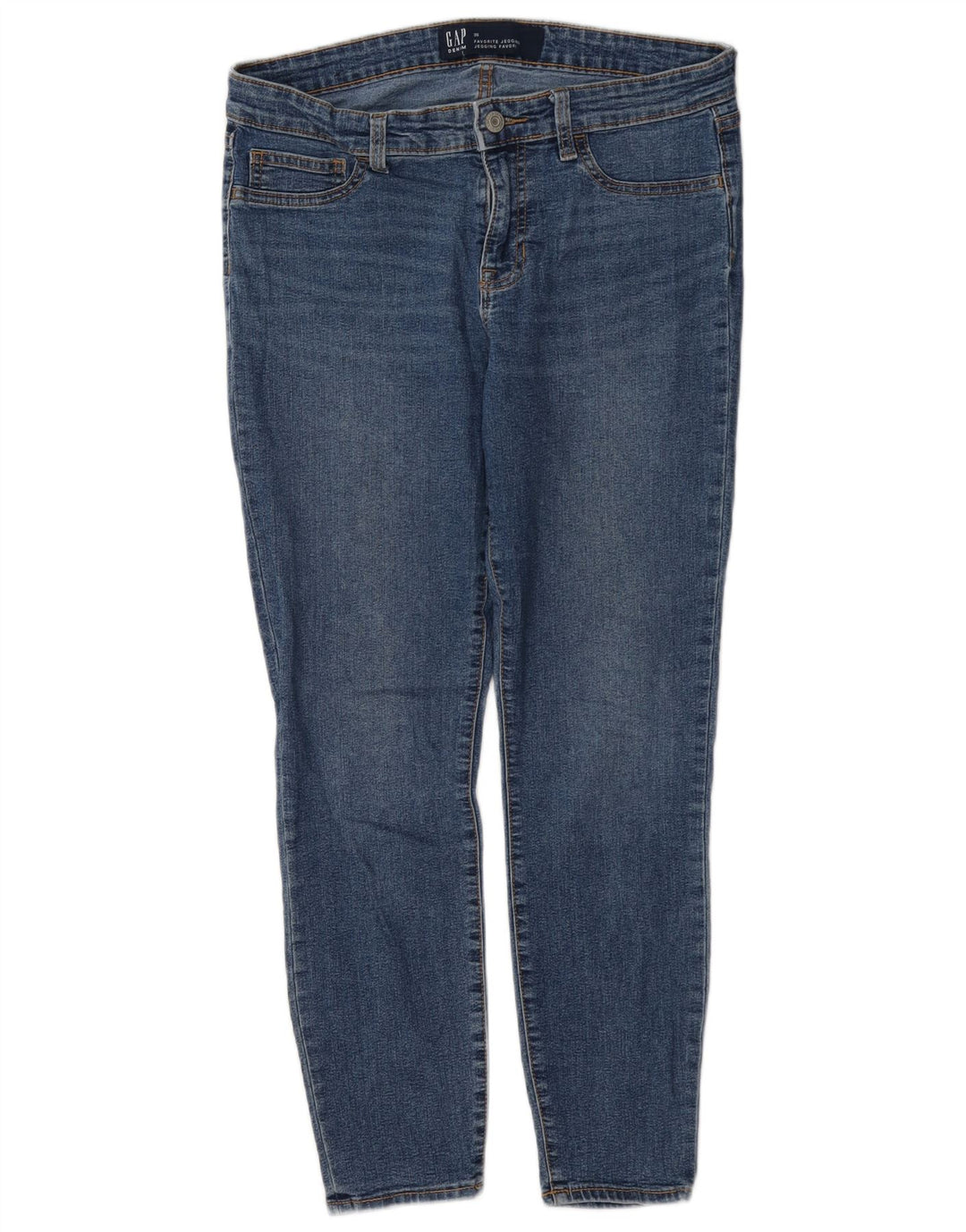 Damskie jeansy Jegging Gap W36 L26 Niebieskie, bawełniane