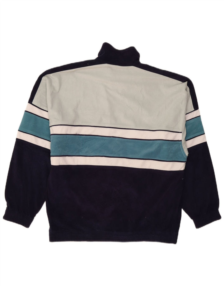 DIADORA Mens Tracksuit Top Jacket UK 38 Medium Multicoloured Colourblock