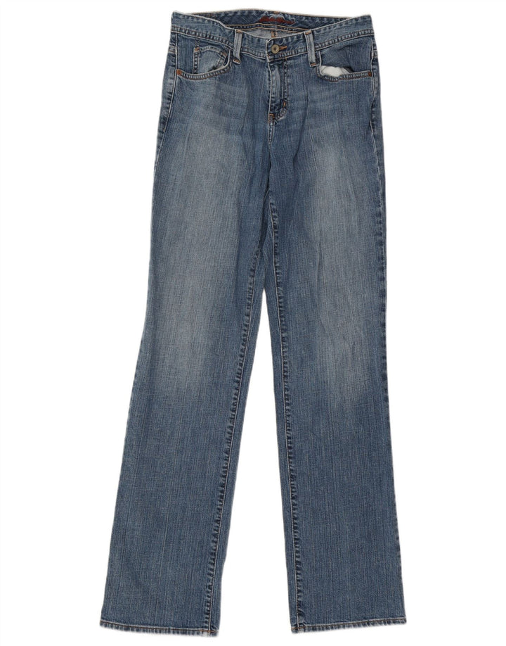 Damskie proste dżinsy Eddie Bauer US 6 Medium W31 L34 Niebieskie bawełniane