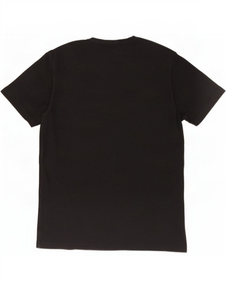 Męski T-shirt z grafiką Belstaff, duży, czarny, bawełniany