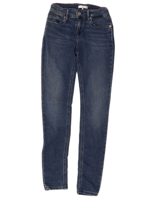 TOMMY HILFIGER Dżinsy chłopięce Skinny 13-14 lat W26 L28 Niebieskie bawełniane