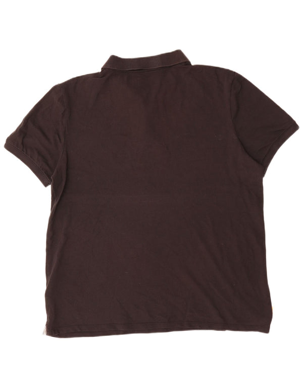 Męska koszulka polo Timberland Slim Fit 2XL, czarna bawełna