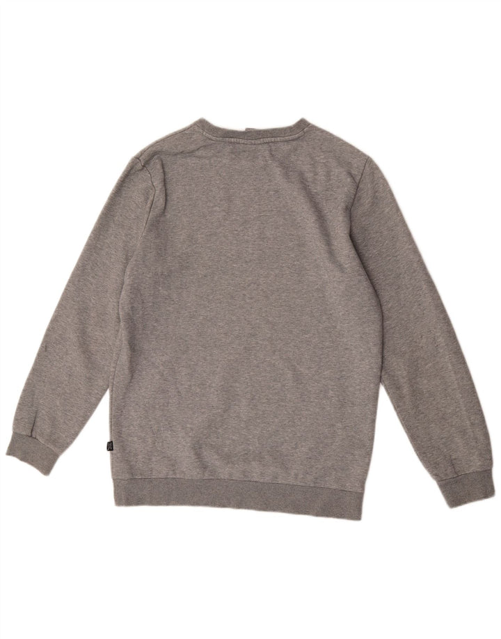 Męska bluza Puma, mała, szara, nakrapiana