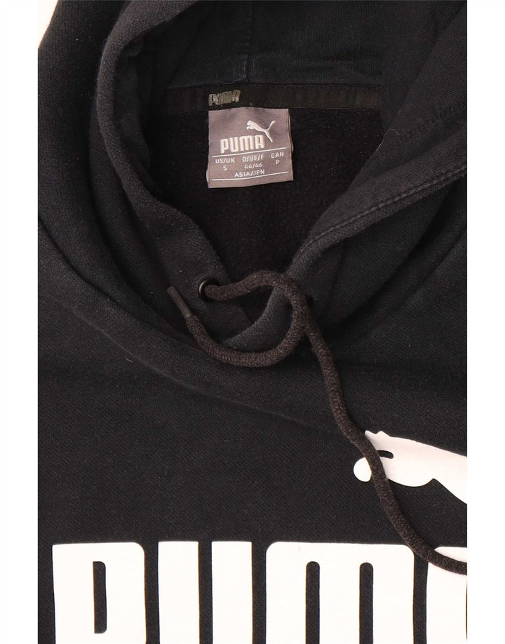 Męska bluza z kapturem Puma z grafiką, mała czarna