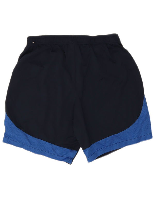 Męskie spodenki sportowe Nike Dri Fit Slim, duży, granatowy, kolorowy poliester
