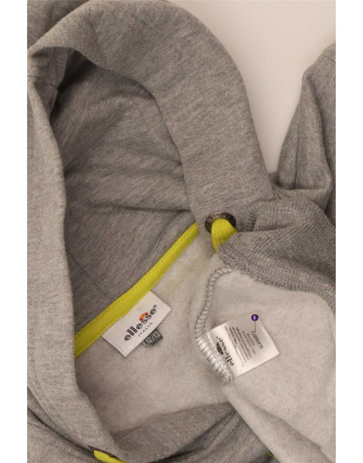 Chłopięcy sweter z kapturem Ellesse, 12-13 lat, szary, poliester