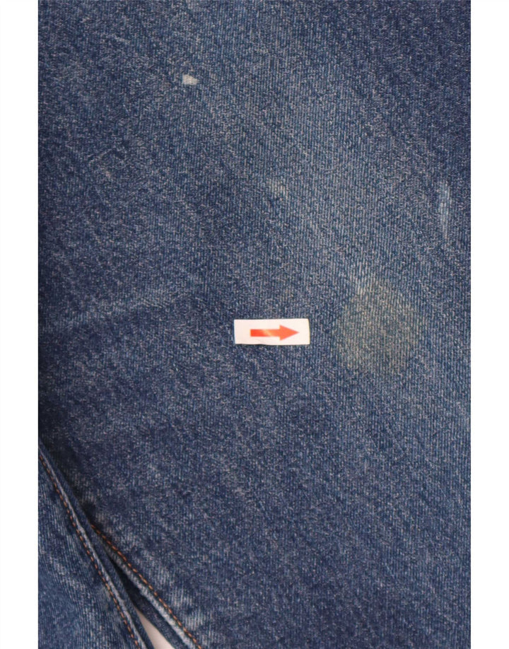 Męskie jeansy Levi's 501 Straight W40 L31 Niebieskie bawełniane