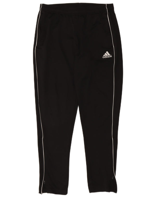 Męskie spodnie dresowe ADIDAS Dri Fit, duże, czarne, poliestrowe