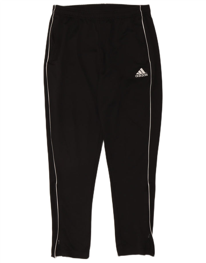 Męskie spodnie dresowe ADIDAS Dri Fit, duże, czarne, poliestrowe