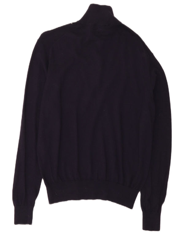 Sweter damski Polo Ralph Lauren z zamkiem błyskawicznym UK 18 XL granatowy