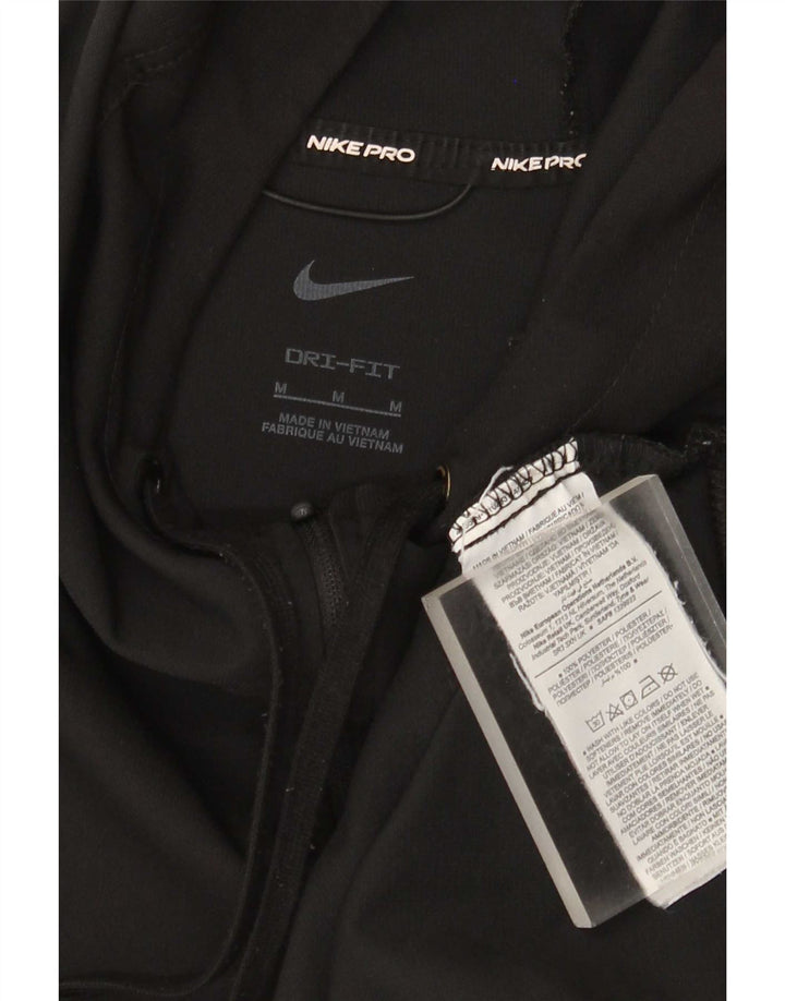 Męska bluza dresowa z kapturem Nike Dri Fit Graphic, średnia czarna