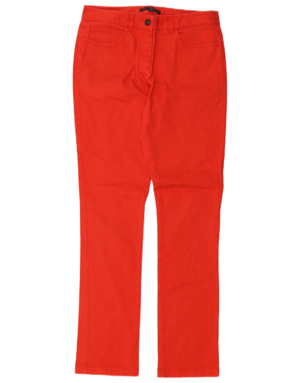 Spodnie Brooks Brothers Damskie 346 Slim Casual UK 10 Małe W30 L31 Czerwone