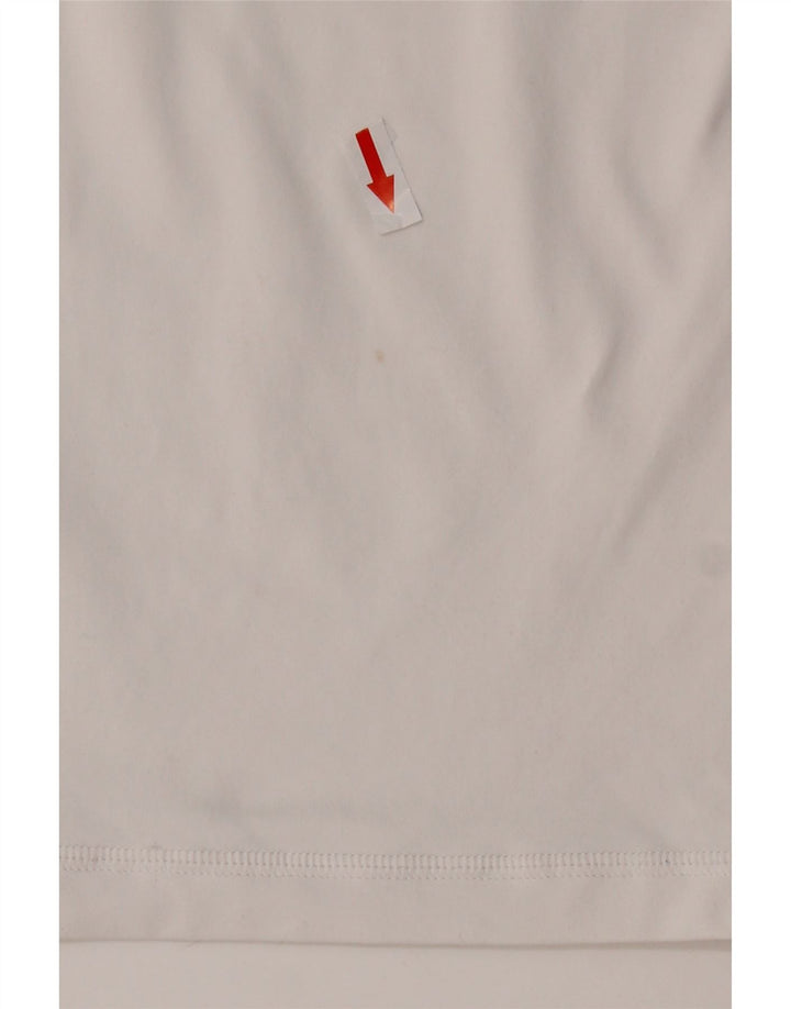 Męska koszulka z grafiką Quiksilver Top 2XL Biały nylon