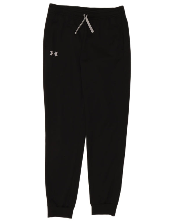 Spodnie dresowe chłopięce Under Armour, joggery, duże, 11-12 lat, czarne
