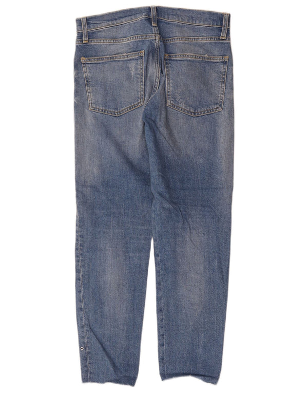 Dżinsy damskie Zara EU 34 2XS W24 L26 Niebieskie cętki