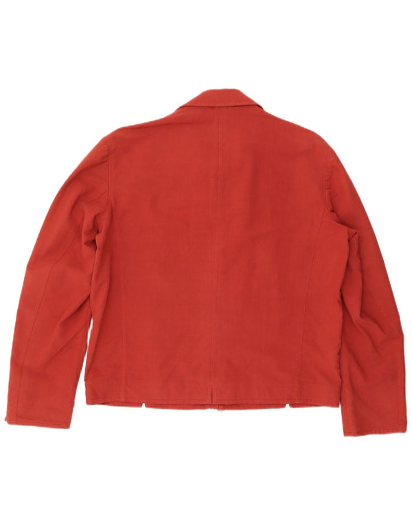 Męska kurtka użytkowa Roberto Biagini IT 54 2XL czerwona bawełniana