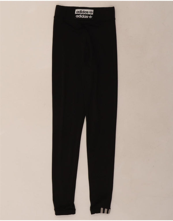 Damskie legginsy Adidas Graphic UK 4 XS w kolorze czarnym