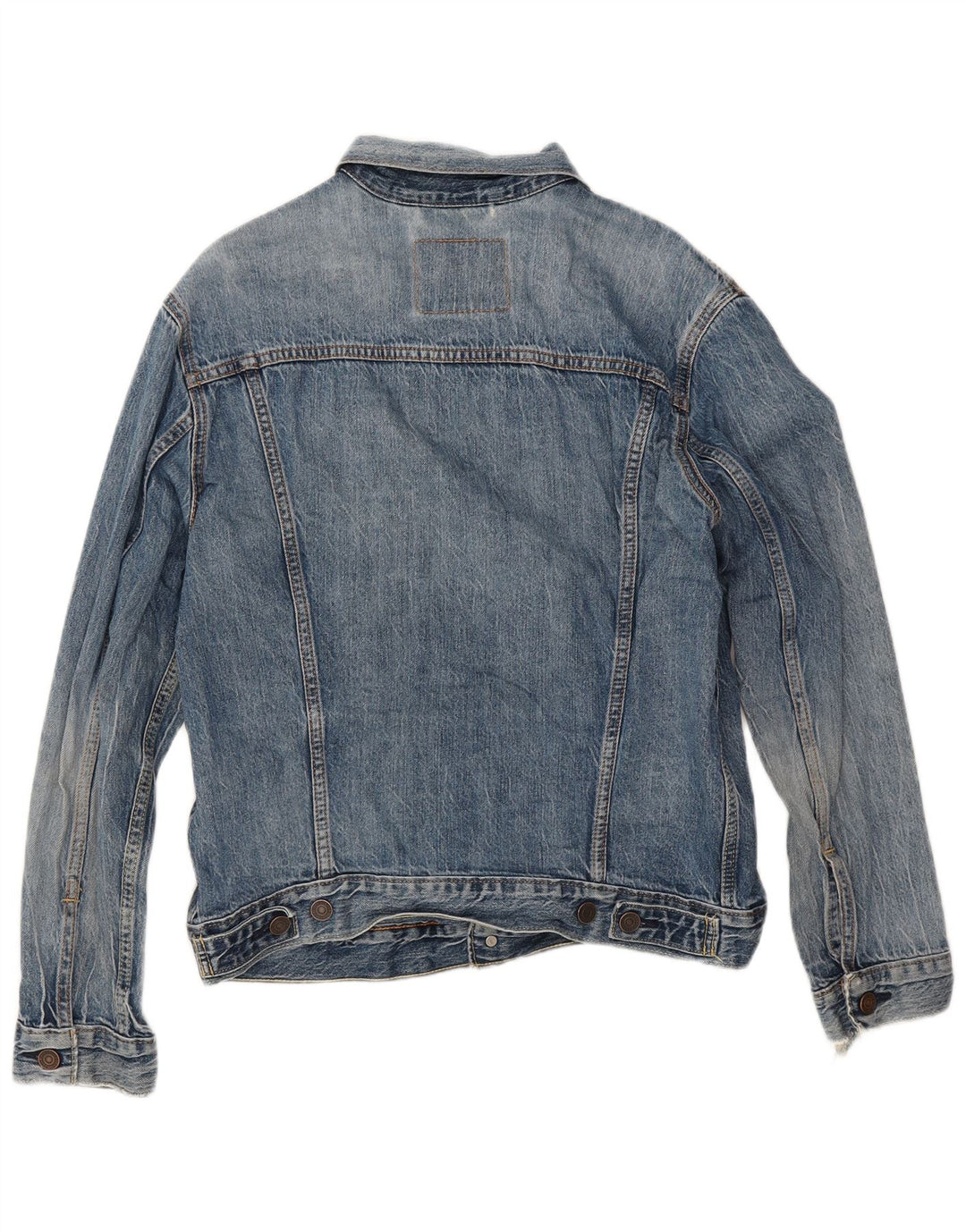 Męska kurtka dżinsowa Levi's UK 38, średnia niebieska, bawełniana