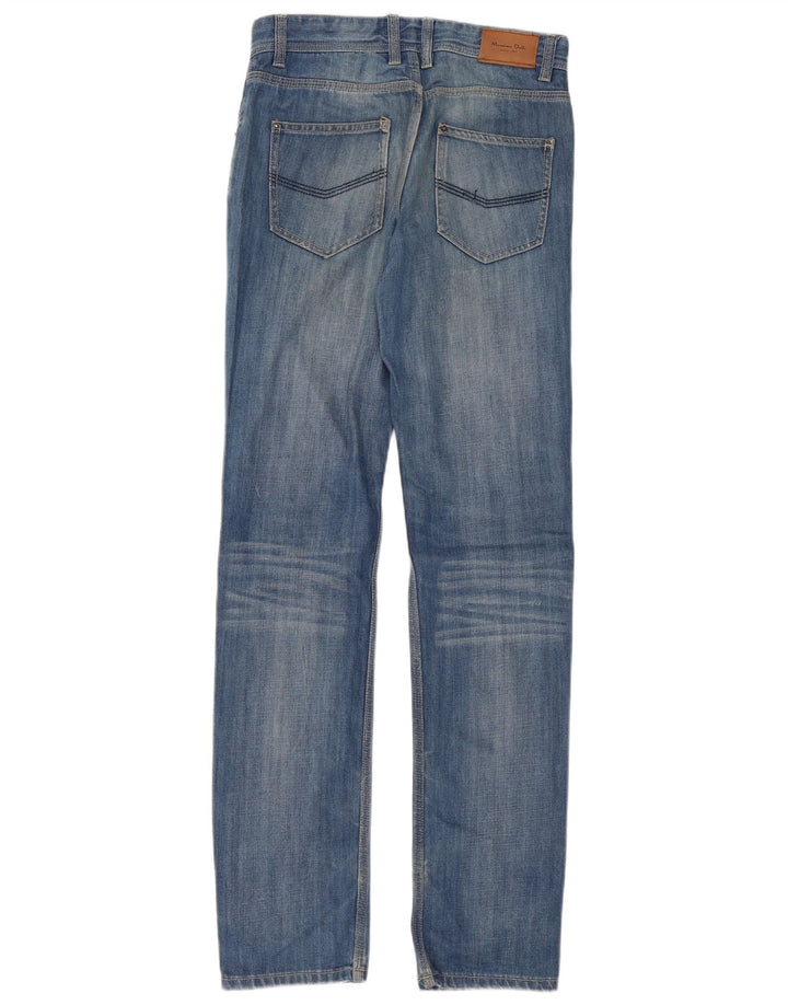 Jeansy chłopięce Massimo Dutti Straight 13-14 lat W30 L34 Niebieskie