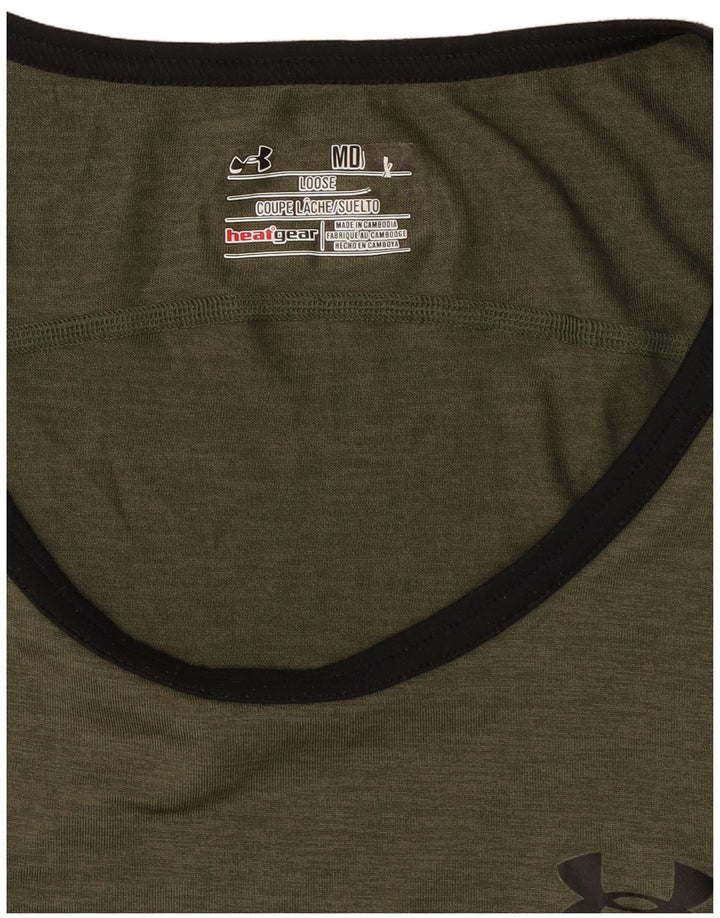 Męska kamizelka Under Armour Heat Gear, kolor średni zielony