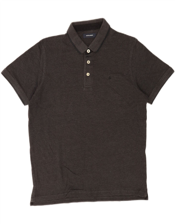 Męska koszulka polo Jack & Jones, duża, szara