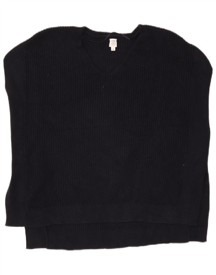 Damski podkoszulek bez rękawów John Lewis Oversize UK 14, średni granatowy, bawełniany