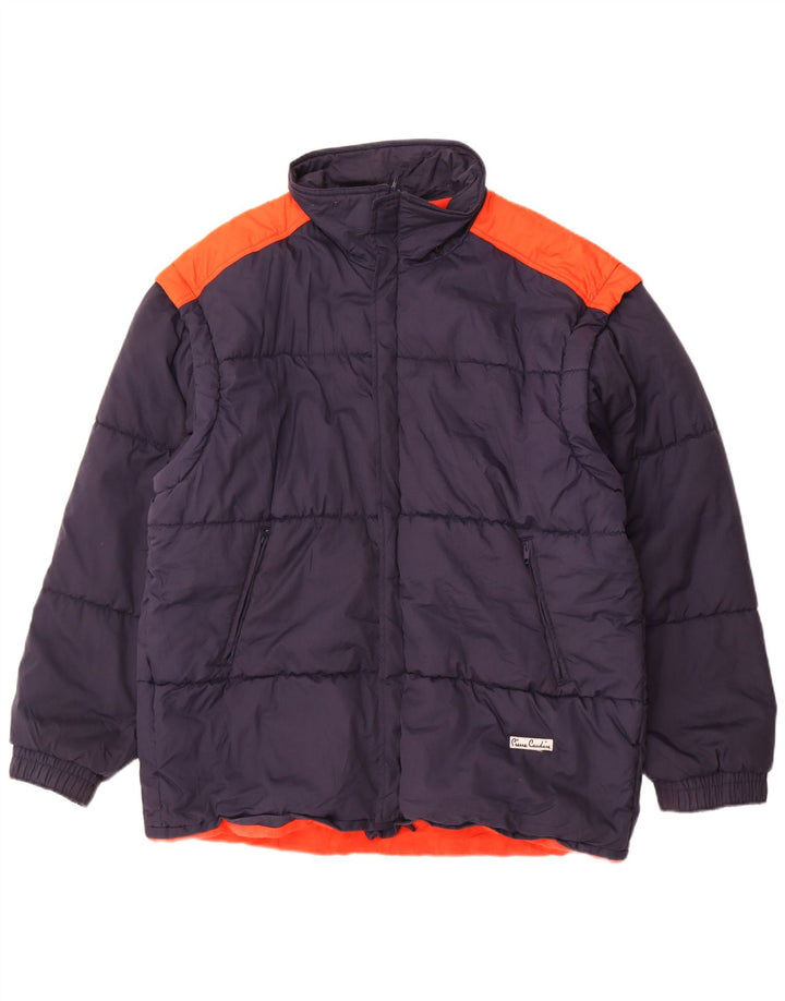 Męska ocieplana kurtka Pierre Cardin UK 42 XL w kolorze granatowym